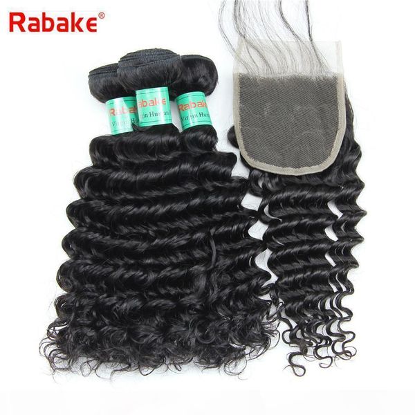 rabake 8a quality brazilian deep wave virgin human hair weave bundles with 4x4 lace closures sew in hair weave bundles with closure, Black;brown
rabake 8a quality brazilian deep wave virgin human hair weave bundles with 4x4 lace closures sew in hair weave bundles with closure, Black;brown