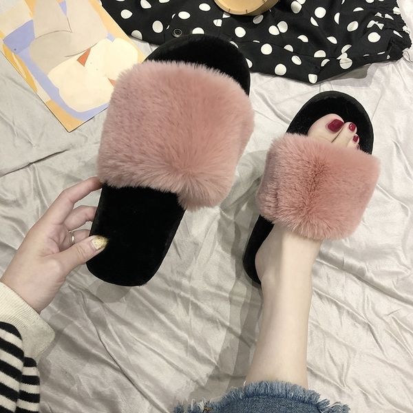 cootelili fashion women slippers home indoor plush slippers autumn winter female flat shoes ladies comfortable fur 1.5cm heel y201026, Black
cootelili fashion women slippers home indoor plush slippers autumn winter female flat shoes ladies comfortable fur 1.5cm heel y201026, Black