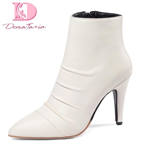 boots doratasia 2021 small plus size 28-52 ankle woman shoes women winter thin high heels office lady female, Black
boots doratasia 2021 small plus size 28-52 ankle woman shoes women winter thin high heels office lady female, Black
