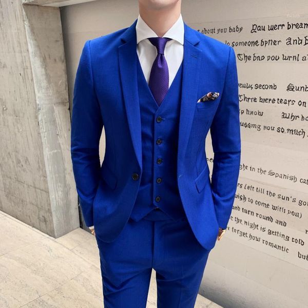 latest blue slim fit single button suit men party wedding prom mens suits formal business casual 2 pieces suit (jacket+pants)b741, White;black 
latest blue slim fit single button suit men party wedding prom mens suits formal business casual 2 pieces suit (jacket+pants)b741, White;black