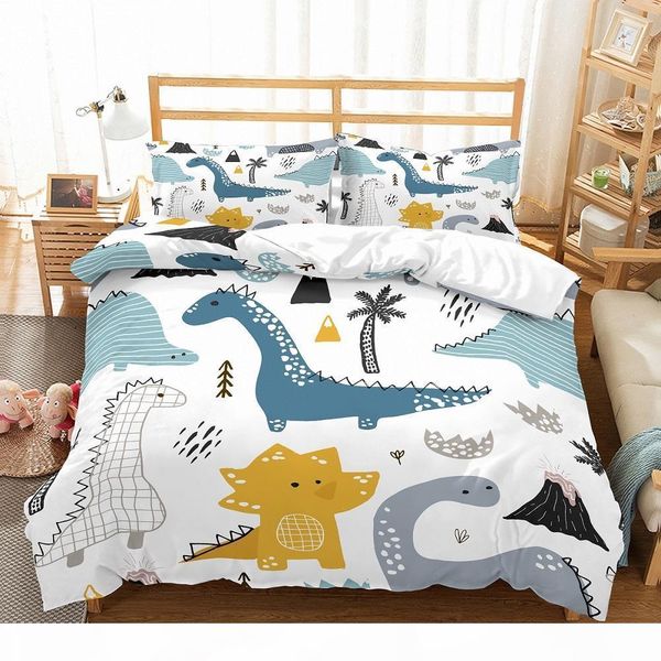 boys cartoon dinosaur family bedding set full king size bedclothes duvet cover set 3pcs bed linen set no filling
boys cartoon dinosaur family bedding set full king size bedclothes duvet cover set 3pcs bed linen set no filling