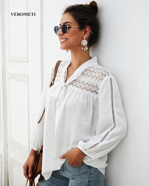 verometi women's chiffon shirt v-neck long sleeve shirt women's casual fashion loose 2020 new wild fashion, White
verometi women's chiffon shirt v-neck long sleeve shirt women's casual fashion loose 2020 new wild fashion, White