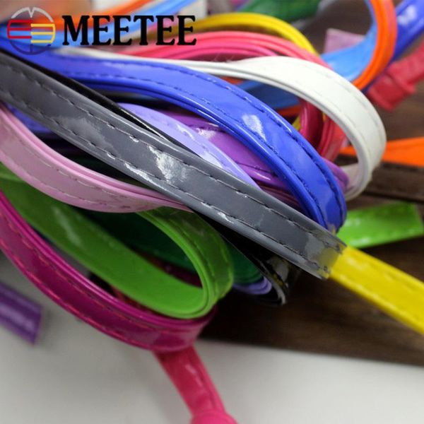 meetee 10meters 10mm 2.5mm thick pu backpack strap leather cords jewelry pu rope diy bags drawstring leather accessory cd022, Black;white 
meetee 10meters 10mm 2.5mm thick pu backpack strap leather cords jewelry pu rope diy bags drawstring leather accessory cd022, Black;white