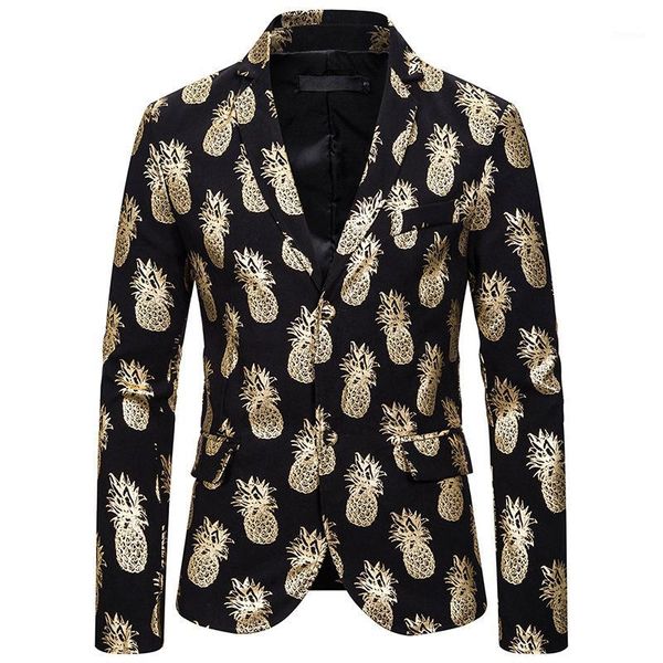 men's suits & blazers party suit jacket for men pineapple pattern silver gold stage costumes fashion casual blazer dress autumn arrival, White;black
men's suits & blazers party suit jacket for men pineapple pattern silver gold stage costumes fashion casual blazer dress autumn arrival, White;black
