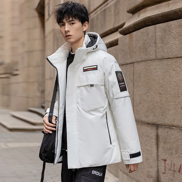 the new winter 2020 han edition popular down jacket men leisure male hooded couples with warm white duck down coat q1209, Black
the new winter 2020 han edition popular down jacket men leisure male hooded couples with warm white duck down coat q1209, Black