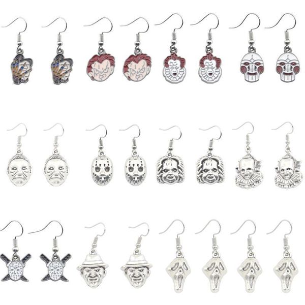 dangle & chandelier chucky face stephen kings it penny wise jason hockey horror charm earrings for man&woman halloween earring jewelry gifts, Silver
dangle & chandelier chucky face stephen kings it penny wise jason hockey horror charm earrings for man&woman halloween earring jewelry gifts, Silver