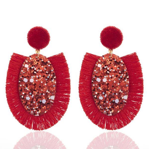 dangle & chandelier bohemian tassel crystal sequin long drop earrings for women red cotton silk fabric fringe 2021 fashion woman jewelry, Silver
dangle & chandelier bohemian tassel crystal sequin long drop earrings for women red cotton silk fabric fringe 2021 fashion woman jewelry, Silver