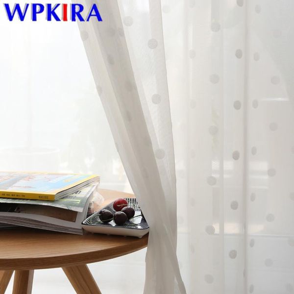modern white tulle curtain for living room printed dot window screen finished gauze window blinds drape balcony w-zh217
modern white tulle curtain for living room printed dot window screen finished gauze window blinds drape balcony w-zh217