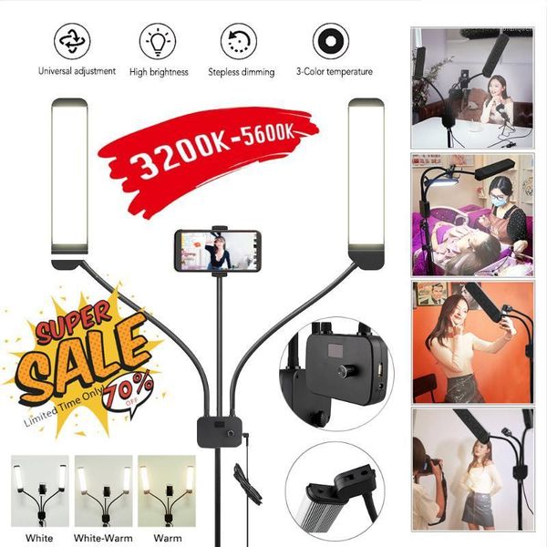pixco led double arms fill ring light, long led strips, 45w 3200-5600k p studio fill lamp, for youtube makeup video1
pixco led double arms fill ring light, long led strips, 45w 3200-5600k p studio fill lamp, for youtube makeup video1