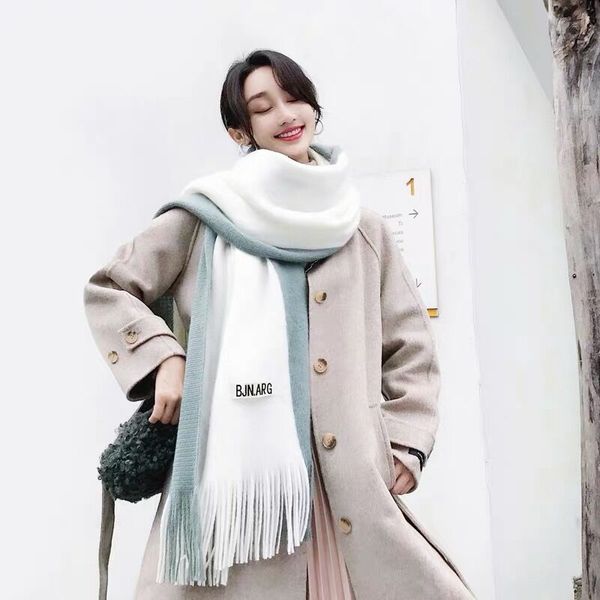 scarf women autumn winter korean version versatile student warm wool lovely girl ins thickened neckband for men, Blue;gray
scarf women autumn winter korean version versatile student warm wool lovely girl ins thickened neckband for men, Blue;gray