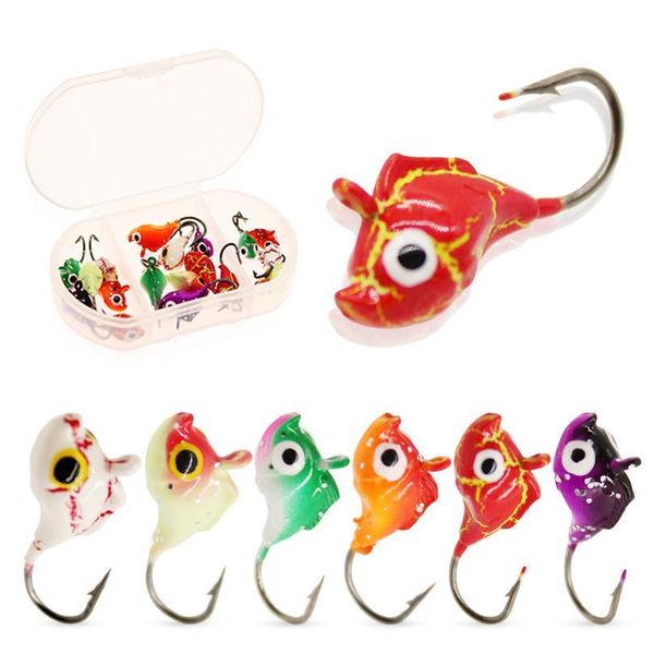 gobygo 18pcs/set 18mm/16mm/14mm ice fishing lure mini ice jig with box dolphin shape fishing metal bait hard sharp l qylpyf
gobygo 18pcs/set 18mm/16mm/14mm ice fishing lure mini ice jig with box dolphin shape fishing metal bait hard sharp l qylpyf