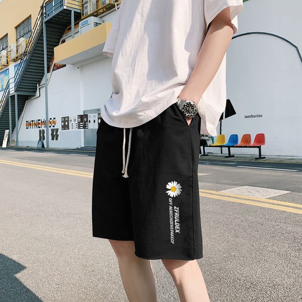 quan zhilong's same style daisy shorts men's fashion brand ins pants trend versatile casual sports capris, White;black
quan zhilong's same style daisy shorts men's fashion brand ins pants trend versatile casual sports capris, White;black