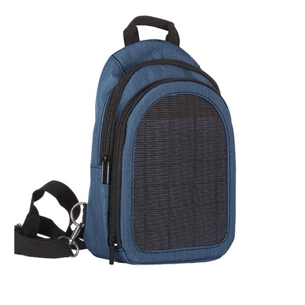 Waterproof Solar Panel Backpack Convenient Charging Lapbag Large Capacity Daypack Business Travel Solar Charger Daypacks