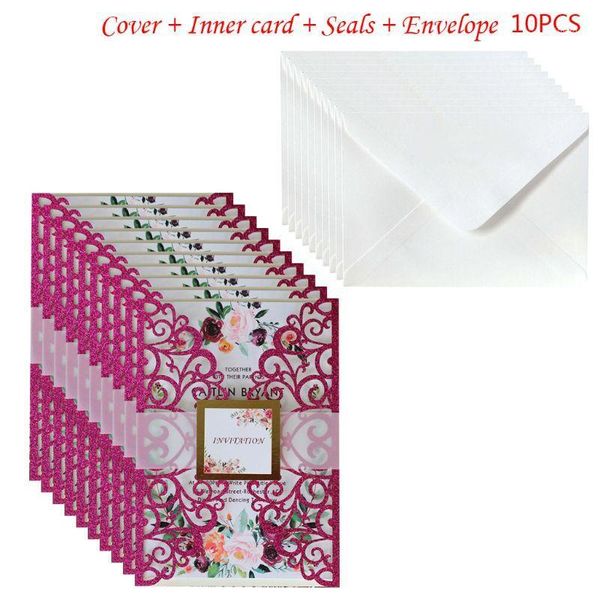 greeting cards 10pcs/set elegant wedding invitation card with girdle lace envelope party supply x4yd1
greeting cards 10pcs/set elegant wedding invitation card with girdle lace envelope party supply x4yd1