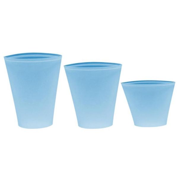 3 pcs economical reusable sile storage bags leakproof containers stand up zip shut qylwet tore2010
3 pcs economical reusable sile storage bags leakproof containers stand up zip shut qylwet tore2010