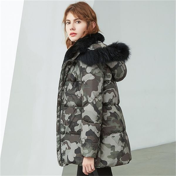 2021 new winter with hood down woman real fur collar plus size camouflage female grey coat mujer kj540 jackets od8t, Black
2021 new winter with hood down woman real fur collar plus size camouflage female grey coat mujer kj540 jackets od8t, Black