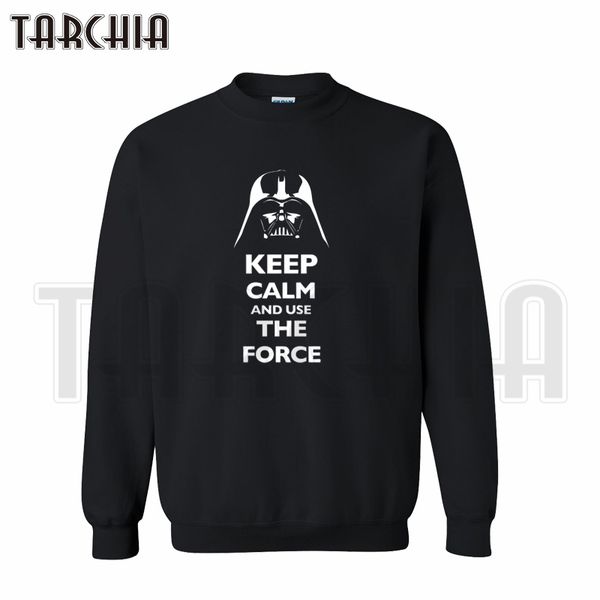 keep clam use the force large pullover round neck fleece long sleeve sweater, White;black
keep clam use the force large pullover round neck fleece long sleeve sweater, White;black