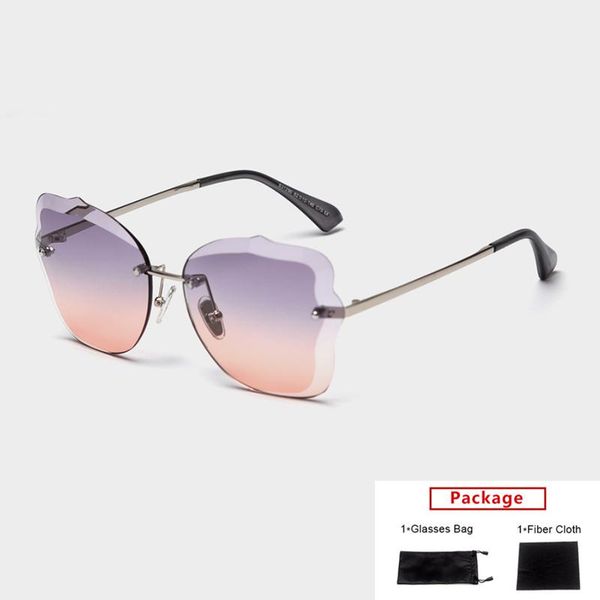sunglasses mimiyou rimless butterfly shape women luxury vintage fashion sun glasses female eyeglasses lady shades oculos, White;black
sunglasses mimiyou rimless butterfly shape women luxury vintage fashion sun glasses female eyeglasses lady shades oculos, White;black