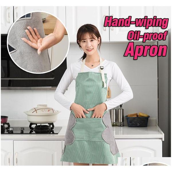 household waterproof hand-wiping kitchen apron towel stripes plaid adjustment anti-fouling oil-proof home aprons jllhrn jjxh
household waterproof hand-wiping kitchen apron towel stripes plaid adjustment anti-fouling oil-proof home aprons jllhrn jjxh