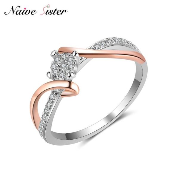 wedding rings fashion 2 tone for women classic ladies jewelry rose gold color shiny cz stone cubic zirconia crystal copper, Slivery;golden
wedding rings fashion 2 tone for women classic ladies jewelry rose gold color shiny cz stone cubic zirconia crystal copper, Slivery;golden