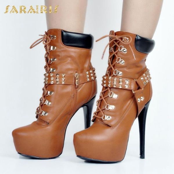 boots sarairis plus size 47 thin heels fetish ins luxury woman shoes buckle cool rivets belt motorcycles boot ladies, Black
boots sarairis plus size 47 thin heels fetish ins luxury woman shoes buckle cool rivets belt motorcycles boot ladies, Black