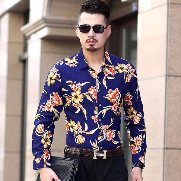 hawaiian shirt men camisa social flower summer long sleeve new model shirts mens floral blouse men' clothing1, White;black
hawaiian shirt men camisa social flower summer long sleeve new model shirts mens floral blouse men' clothing1, White;black