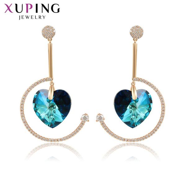 Xuping New Heart Shape Dangle Earrings for Women Crystals Popular Design Fashion Jewelry Party Wedding Gift 20732, Silver
Xuping New Heart Shape Dangle Earrings for Women Crystals Popular Design Fashion Jewelry Party Wedding Gift 20732, Silver