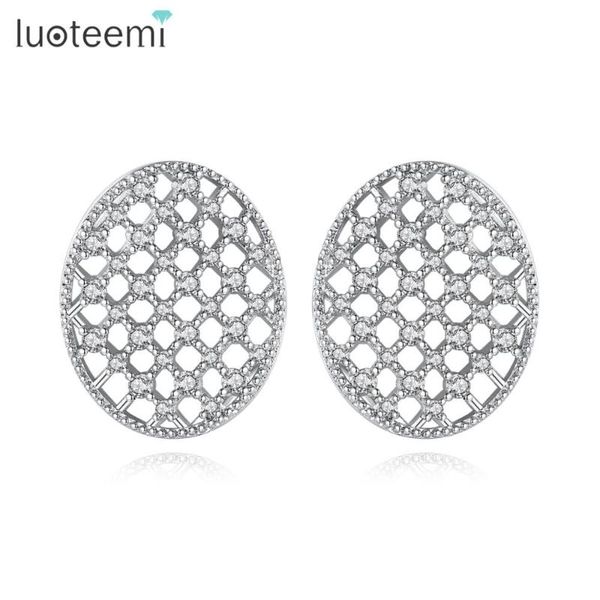 allakalo trendy oval shape hollowed crooked stud earrings for women girls wedding dating with cz fashion jewelry christmas gift, Golden;silver
allakalo trendy oval shape hollowed crooked stud earrings for women girls wedding dating with cz fashion jewelry christmas gift, Golden;silver