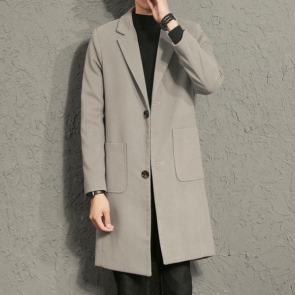 men's wool & blends long sleeve 2021 coat trench thin clothing simple chic clothes for man mens solid color spring jackets, Black
men's wool & blends long sleeve 2021 coat trench thin clothing simple chic clothes for man mens solid color spring jackets, Black