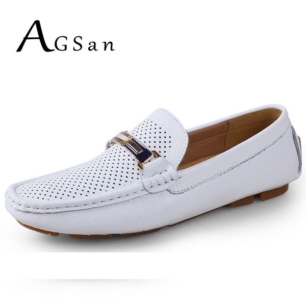 agsan summer breathable men driving shoes genuine leather mens loafers white black italian loafers luxury designer moccasins men t200610
agsan summer breathable men driving shoes genuine leather mens loafers white black italian loafers luxury designer moccasins men t200610