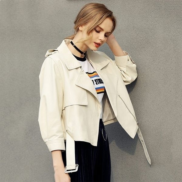 new autumn 2021 women of female thin with short belt plutonium leather jacket j18q, Black
new autumn 2021 women of female thin with short belt plutonium leather jacket j18q, Black