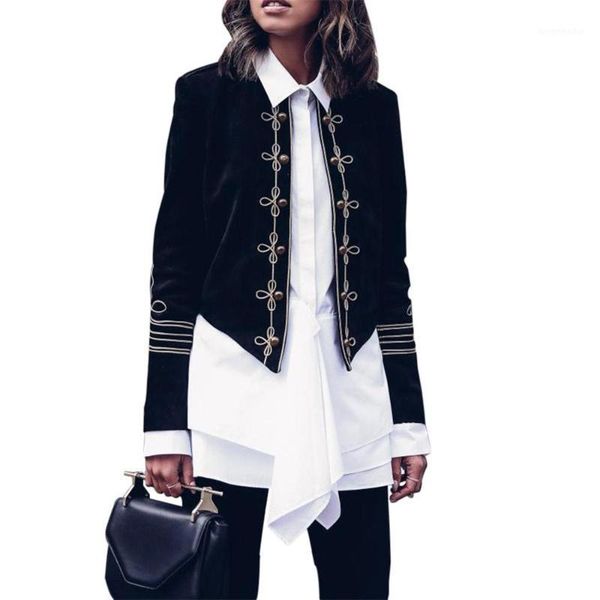 women double-breasted short style long sleeve printed coat soft exquisite sewing lines soft warm lightweight 20201, Black;brown
women double-breasted short style long sleeve printed coat soft exquisite sewing lines soft warm lightweight 20201, Black;brown