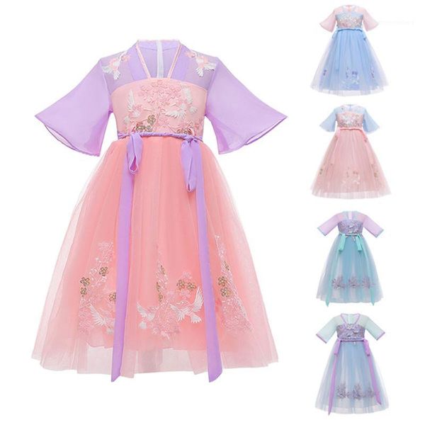 new retro girl long dress hanfu children dress girl summer costume kids traditional dresses for party casual 4-12 years1, Red;yellow
new retro girl long dress hanfu children dress girl summer costume kids traditional dresses for party casual 4-12 years1, Red;yellow