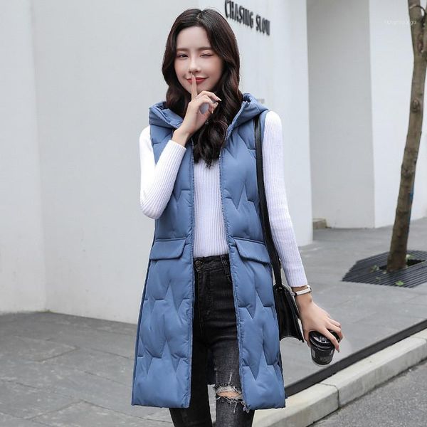 2019stylish winter women vest long down cotton waistcoat female hooded thicken vest autumn women clothing plus size 3xl m0111, Black;white
2019stylish winter women vest long down cotton waistcoat female hooded thicken vest autumn women clothing plus size 3xl m0111, Black;white