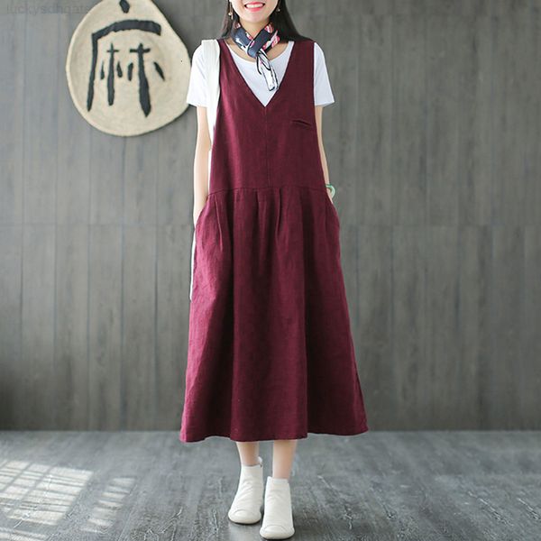 cotton linen sleeveless women v-neck pockets easehut casual midi dresses vestidos 4xl 5xl plus size spring summer dress, White;black
cotton linen sleeveless women v-neck pockets easehut casual midi dresses vestidos 4xl 5xl plus size spring summer dress, White;black