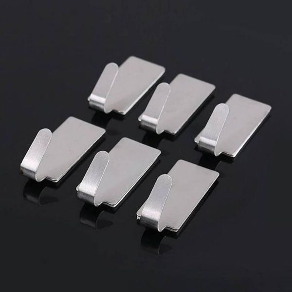 6pcs stainless steel self adhesive rustproof multifunction sticky hook for the door behind the wall no trace strength zb,
6pcs stainless steel self adhesive rustproof multifunction sticky hook for the door behind the wall no trace strength zb,