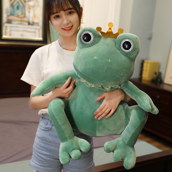 cartoon crown frog plush toy soft stuffed cartoon animal doll simulation child toys home decor christmas gift
cartoon crown frog plush toy soft stuffed cartoon animal doll simulation child toys home decor christmas gift