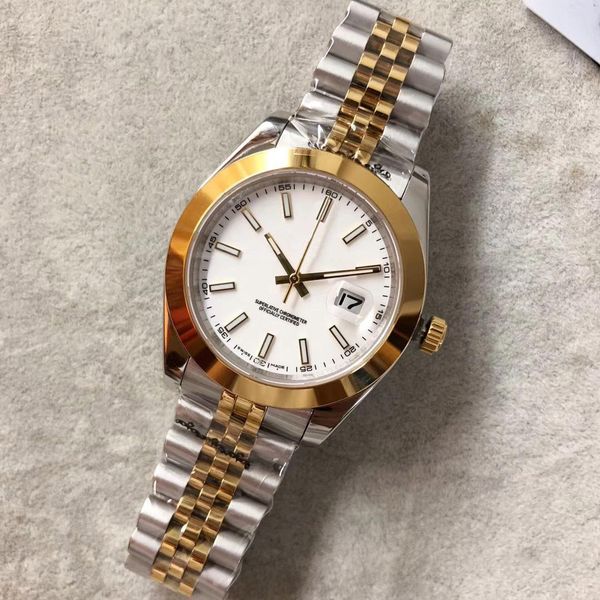 mens watches 41mm mechanical automatic movement watches stainless steel business fashion master president mens wrist watches, Slivery;brown
mens watches 41mm mechanical automatic movement watches stainless steel business fashion master president mens wrist watches, Slivery;brown