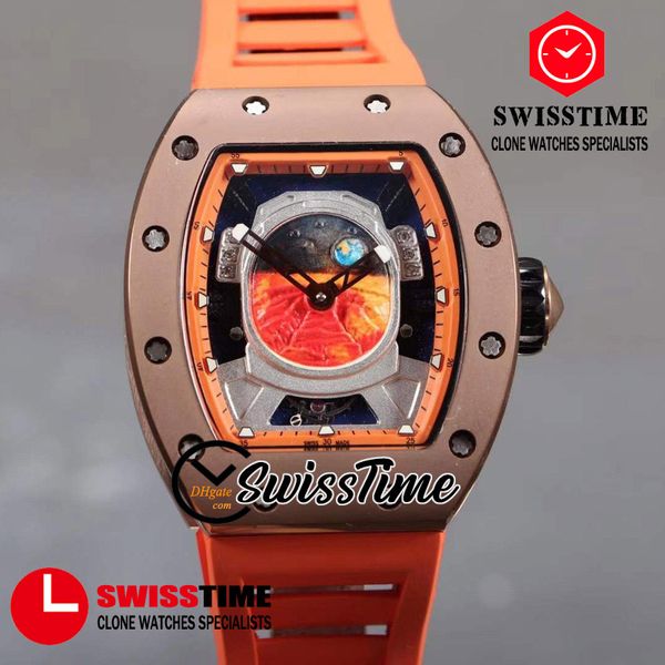 new mars mission rm52-05 tourbillon red mars dial miyota automatic mens watch titanium alloy case orange rubber sport watches swiss_time, Slivery;brown
new mars mission rm52-05 tourbillon red mars dial miyota automatic mens watch titanium alloy case orange rubber sport watches swiss_time, Slivery;brown