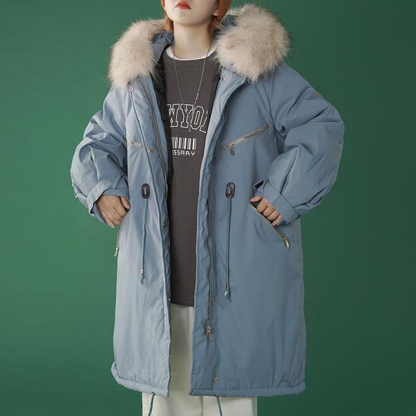 winter women loose parkas plus size 5xl thicken warm mid-long fur hooded parkas jackets oversize female slim padding, Black
winter women loose parkas plus size 5xl thicken warm mid-long fur hooded parkas jackets oversize female slim padding, Black
