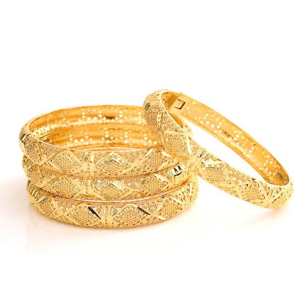new fashion lady luxury gold color jewelry bangles ethiopian african women dubai bracelet party wedding gifts, Black
new fashion lady luxury gold color jewelry bangles ethiopian african women dubai bracelet party wedding gifts, Black