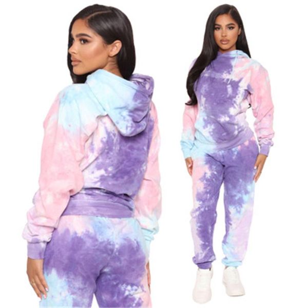 ladies tie-dye sports sets fashion trend long sleeve loose hooded drawstring pant suits designer female winter new casual tracksuits, Gray
ladies tie-dye sports sets fashion trend long sleeve loose hooded drawstring pant suits designer female winter new casual tracksuits, Gray