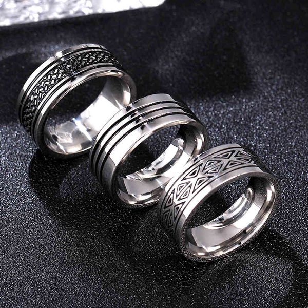 ring moredear 8mm titanium rings for men and women birthday triangular pattern discredit ring, Silver
ring moredear 8mm titanium rings for men and women birthday triangular pattern discredit ring, Silver