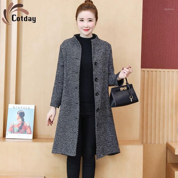 cotday wool blend office style lady single breasted women winter new loose gray windbreaker mid-length thickened woolen coat1, Tan;black
cotday wool blend office style lady single breasted women winter new loose gray windbreaker mid-length thickened woolen coat1, Tan;black