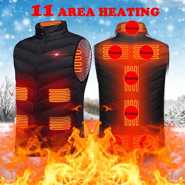 11 places heated vest men women usb heated jacket heating vest thermal clothing hunting winter heating jacket blacks-4xl, Gray;blue
11 places heated vest men women usb heated jacket heating vest thermal clothing hunting winter heating jacket blacks-4xl, Gray;blue