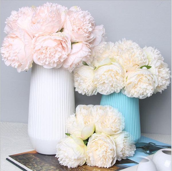 32 cm artificial flower silk hydrangeas artificial flowers wedding flowers for bride hand silk blooming peony fake white
32 cm artificial flower silk hydrangeas artificial flowers wedding flowers for bride hand silk blooming peony fake white