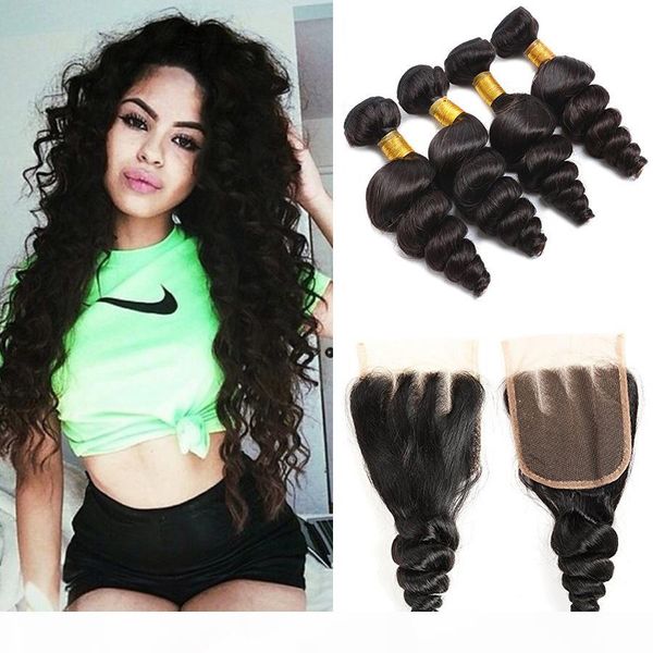 peruvian virgin hair with closure 100% unprocessed human hair weft 4 bundles with lace closure 8a peruvian loose wave wavy, Black;brown
peruvian virgin hair with closure 100% unprocessed human hair weft 4 bundles with lace closure 8a peruvian loose wave wavy, Black;brown