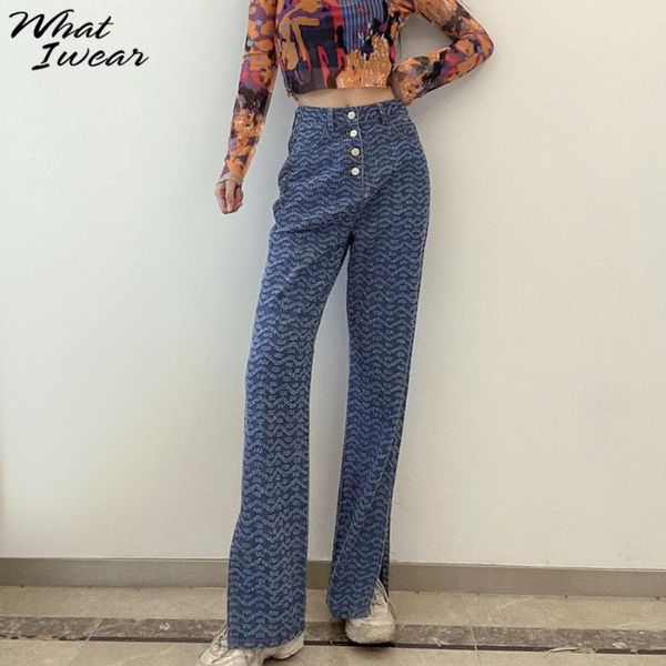 casual fashion straight jeans woman fashion high waist button denim pant streetwear clothes femme bottoms lady trousers, Blue
casual fashion straight jeans woman fashion high waist button denim pant streetwear clothes femme bottoms lady trousers, Blue