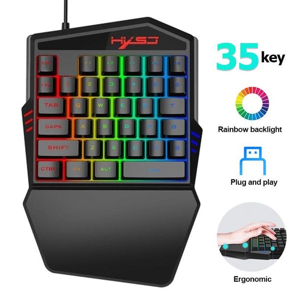 one-handed mechanical gaming keyboard 35 keys gaming keypad cool light rgb backlight game controller for pc for ps4 xbox
one-handed mechanical gaming keyboard 35 keys gaming keypad cool light rgb backlight game controller for pc for ps4 xbox