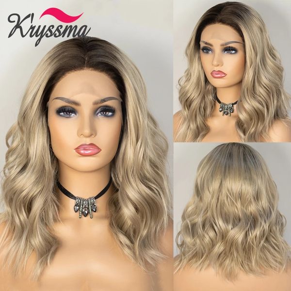 lx brand short wavy bob wig ombre blonde lace front wigs for women heat resistant fiber 12" green blue purple synthetic hair wigfactory, Black
lx brand short wavy bob wig ombre blonde lace front wigs for women heat resistant fiber 12" green blue purple synthetic hair wigfactory, Black